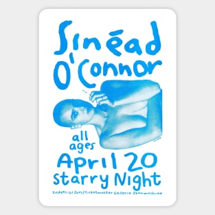 Sinead Concert Poster (1988) Magnet